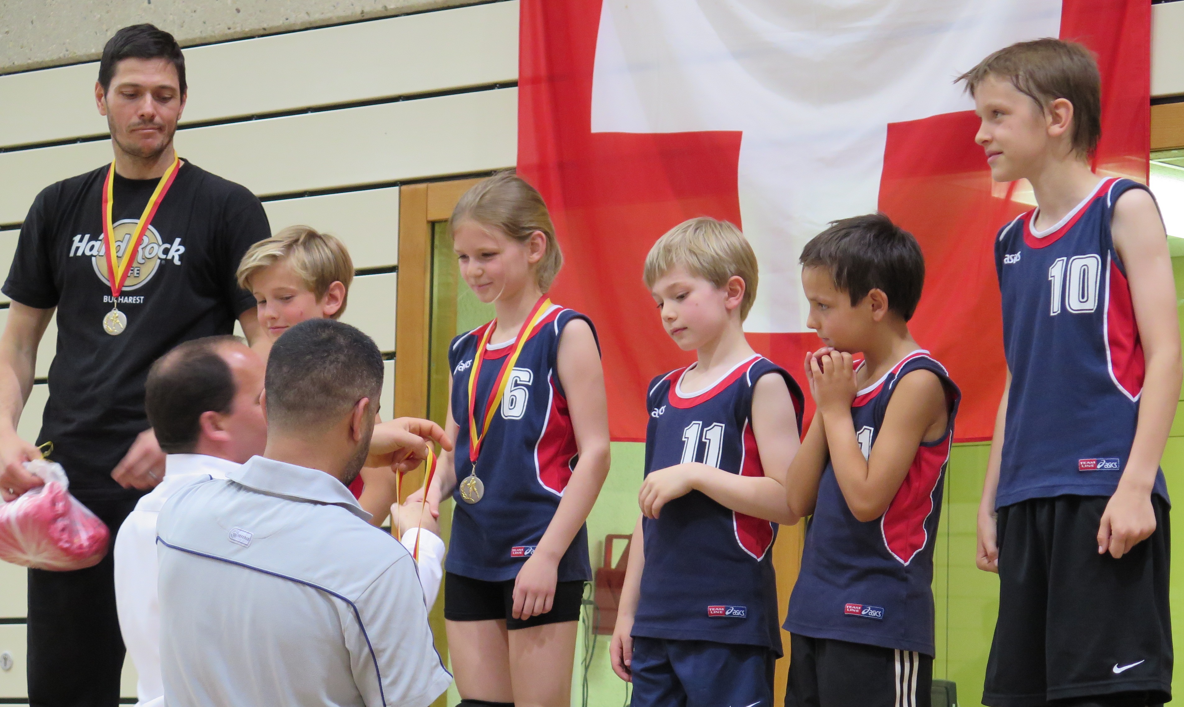 Remise des médailles